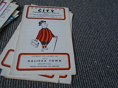 Bradford City V Halifax Town 1968-9 • £1.99