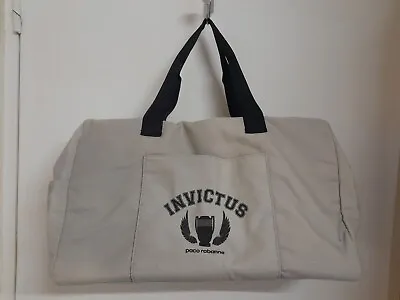 Paco Rabanne Invictus Grey XLarge Bag Travel Bag Gym Bag Brand New Original • £10