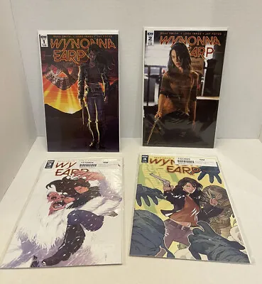 Wynonna Earp #1 2 3 4 Low Print HTF Rare Comic Lot IDW • £35.63