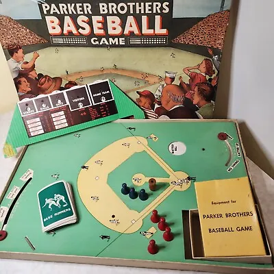 Vintage Parker Brothers Baseball Board Game Circa 1950 E2 • $20.69