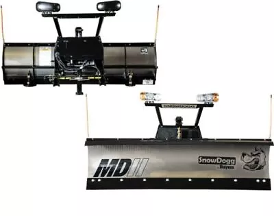 SnowDogg MD75II 7'6  Stainless Steel SNOW PLOW • $4996