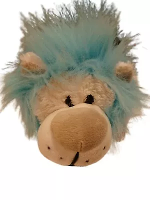 Mushabelly Chatter Lion Jay At Play Plush Stuffed Animal Toy Blue White Ball • $15.90