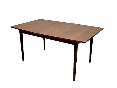 Perfect Size WALNUT Mid Century Modern DINING TABLE C. 1960's • $2200