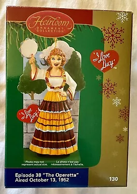 “I Love Lucy - The Operetta” Christmas Ornament NIB • $3