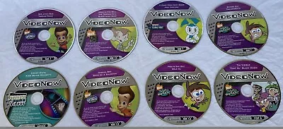 Lot Of 8 VideoNow Discs With Case-Fairly Odd Parents Jimmy Neutron Chalk Zone • $27.99