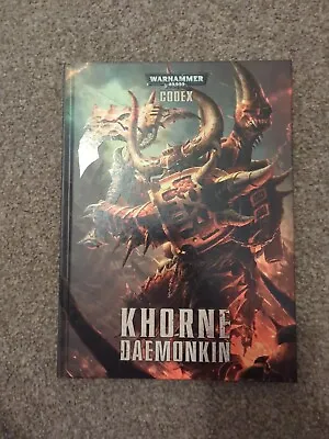 Warhammer 40K Codex - Khorne Daemonkin Hardback Book Games Workshop 2015 • £12.99