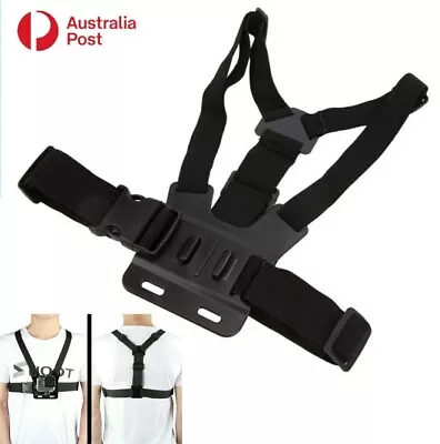 Adjustable Chest Mount For GoPro & Most Action Cameras AU Stock NEW FREE Postage • $17.95