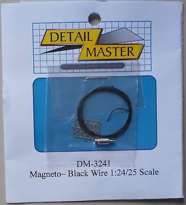 Detail Master 3241	X 1/24-1/25 Magneto Black Wire • $9.50