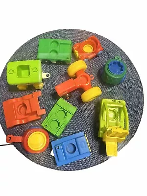 Vintage Fisher Price Car Lot Of 10 Pieces • $14.82