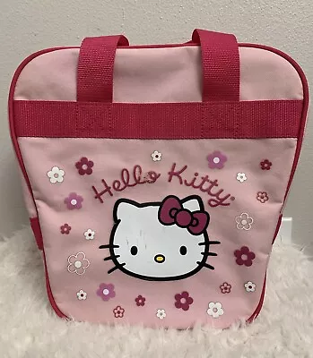 Vintage Y2K Hello Kitty Pink Bowling Bag Purse Sanrio • $24.99