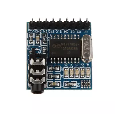 MT8870 DTMF Voice Decoding Module Phone Speech Decoding Voice Board Module  • $6.76