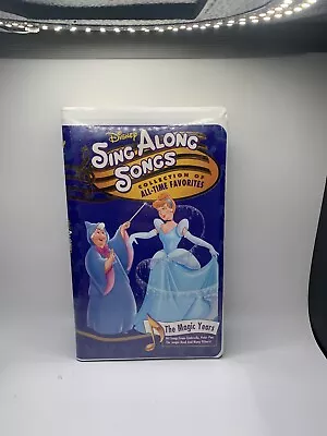 Disney Sing Along Songs VHS Tape The Magic Years Clamshell 1997 • $4.99