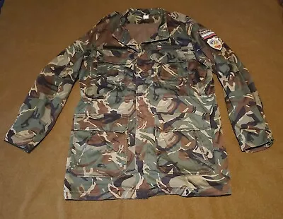 Bulgarian Army Military Woodland Camo Camouflage Jacket Parka Cold Weather  • $74.99