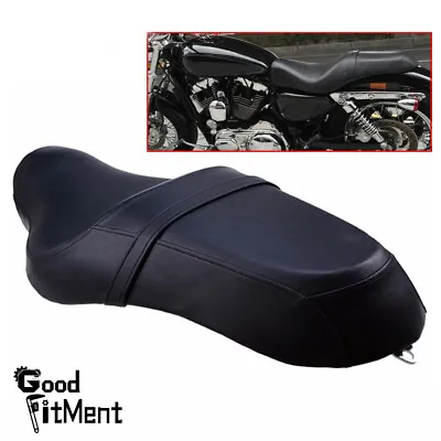 For Harley Davidson Sportster XL 883 1200 Nightster Two Up Seat Driver Passenger • $95.99