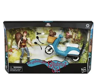 Marvel Legends Squirrel Girl And Scooter Action Figure Set • £22.99