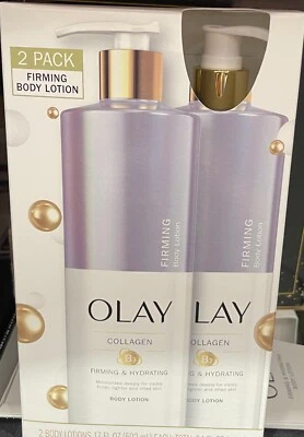 Olay Firming & Hydrating Body Lotion With Collagen 2 X 500ml Pack  • $59.95