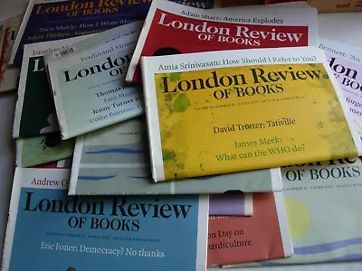 The London Review Of Books LRB 22 Issues 2018 - 2022 • £21