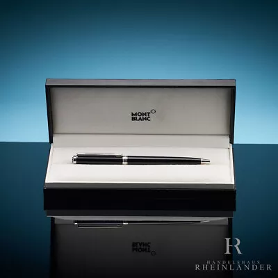 Montblanc Noblesse  Black Platinum Line Ballpoint Pen 15231 - BEST PRICE ON WEB! • $269.95