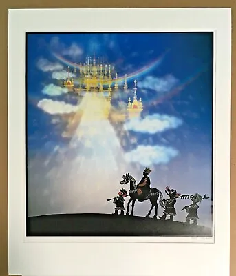 Vintage Seiji Fujishiro Calendar Print  Monkey King  1988 20x24 Matted • $34.95