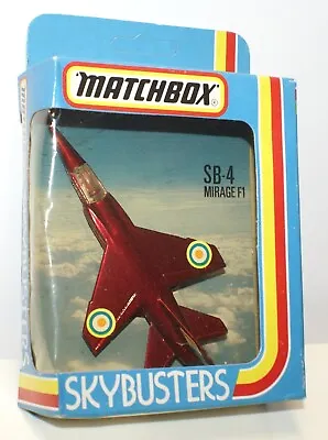 '81 Matchbox...SkyBusters...Mirage F-1...SB-4 (MIB) • $21.95