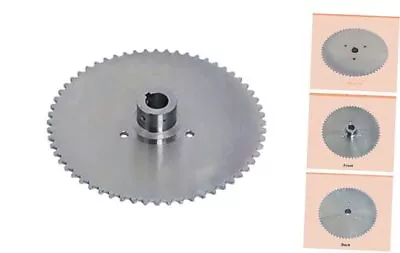 60 Tooth Go Kart Live Axle Sprocket For 4041420 Chain 1  Bore 1/4  Key  • $53.30