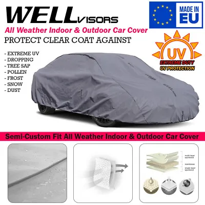 WELLvisors All Weather Car Cover For 1971-1989 Mercedes SL Coupe R107 C107 • $98.99