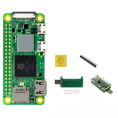 $199.65 • Buy Raspberry Pi Zero 2 W Kit Board USB Module Heatsink Pin Header