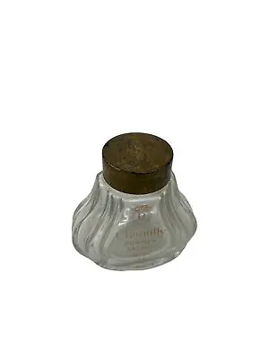 AS IS EMPTY Vintage Avon Chantilly Powder Sachet Glass Bottle Fluted • $15