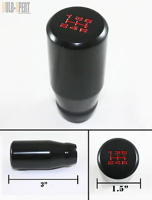 M12 X 1.25 Blk 3'' Long 5 Speed Manual Weighted Shifter Shift Knob For Toyota • $14.95