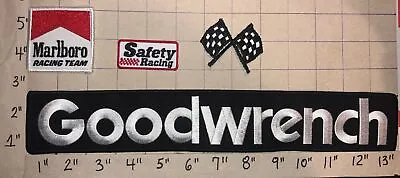 4 Rare Vintage Goodwrench Nascar Racing Nhra Crest Emblem Patch Lot • $19.99