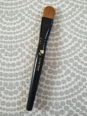 Lancome Foundation Flat Makeup Brush Black Synthetic Hair New • £10