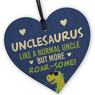 Funny Unclesaurus Gift For Uncle Novelty Birthday Gift From Neice Or Nephew • £3.99