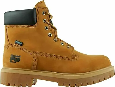 Timberland DIRECT ATTACH 6 Inch Mens Wheat Steel Toe Waterproof Work Boots • $139.99