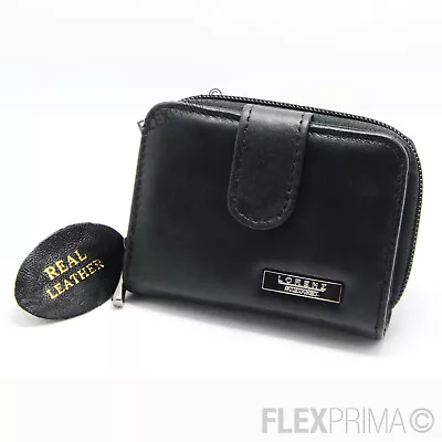 Womens Ladies Real Leather Purse Wallet Black RFID Top Quality NEW WITH TAGS 20 • £8.87