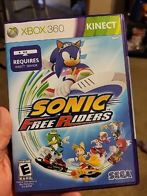 $13 • Buy Sonic Free Riders (Microsoft Xbox 360 Kinect, 2010) Factory Sealed 