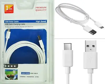 100% Genuine New USB Type C 3.1 Data Sync Charge Cable For ZTE Blade Axon 7S • £6.95