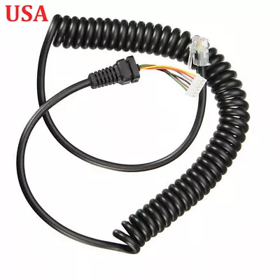 Mic Cable For Yaesu MH-48A6J FT-7800 FT-8800 FT-8900 FT-7100M FT-2800M FT-8900R • $8.90