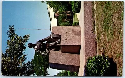 Postcard - Judge R. E. B. Baylor Statue - Baylor University Campus - Waco Texas • $3.46