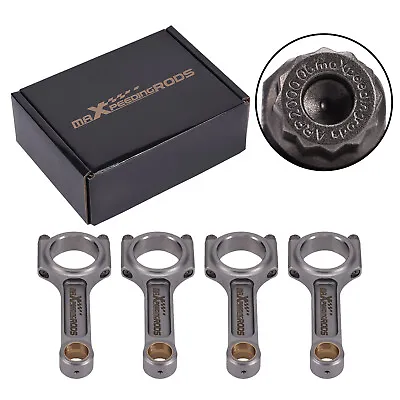 I Beam Connecting Rods ARP Bolts For Mazda 323 MX5 Miata B6 BP 1.6 1.8 133mm • $379.68