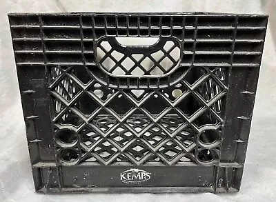 Vintage Kemps - Quality Since 1914 - Black - Milk Bottle Carrier Crate • $39.99