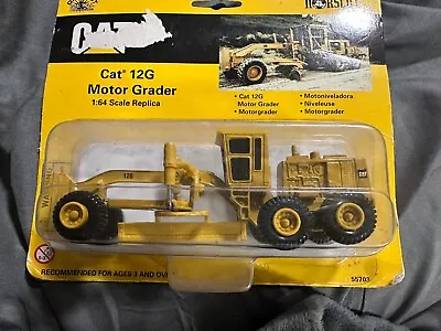 1998 NORSCOT 12G Motor Grader 1:64 Scale CAT • $39.99