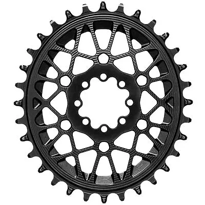 Absolute Black Oval SRAM T-Type DM 8-Hole Boost Chainring 30T Blk • $111.24