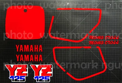 1987 87' Yamaha YZ125 Dirtbike 11pc Kit Decals Stickers Graphics Vintage MX • $47.99