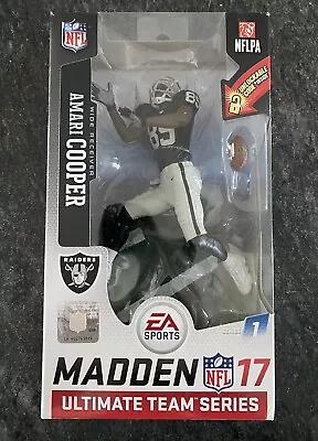 McFarlane EA NFL Madden 17 Ultimate Team Series 1 Amari Cooper Raiders Figure • $14.99