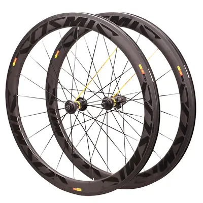 $619 • Buy Carbon Fiber Road Bike WheelSet 700C V / Disc Brake Center Lock / 6 Bolt Rim 20H