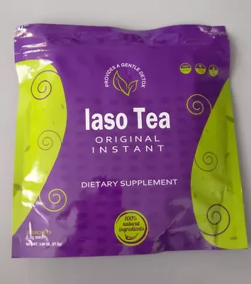 INSTANT IASO TEA - 25 SACHETS - Detox Cleansing For Weight Loss - Fast Shipping • $24.25