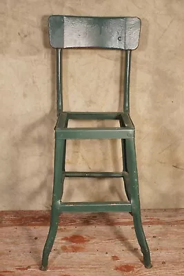 1940's Industrial Chair Stool Base Metal No Seat Parts Or Repair • $50