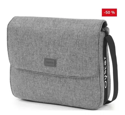 *BRAND NEW IN PACK* Babystyle Oyster 3 Nappy Baby Changing Bag Mercury Grey • £25