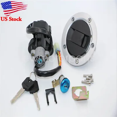 Ignition Switch Gas Cap Cover Lock Set Key For Suzuki SV650S 2003-2009 04 05 06 • $32.64