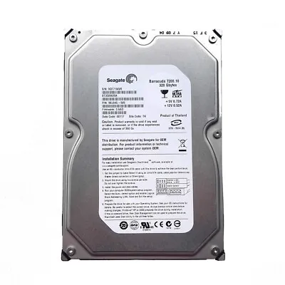 Seagate Barracuda 320GB ST3320620A 7200RPM IDE PATA 3.5  Desktop HDD Hard Drive • £33.59